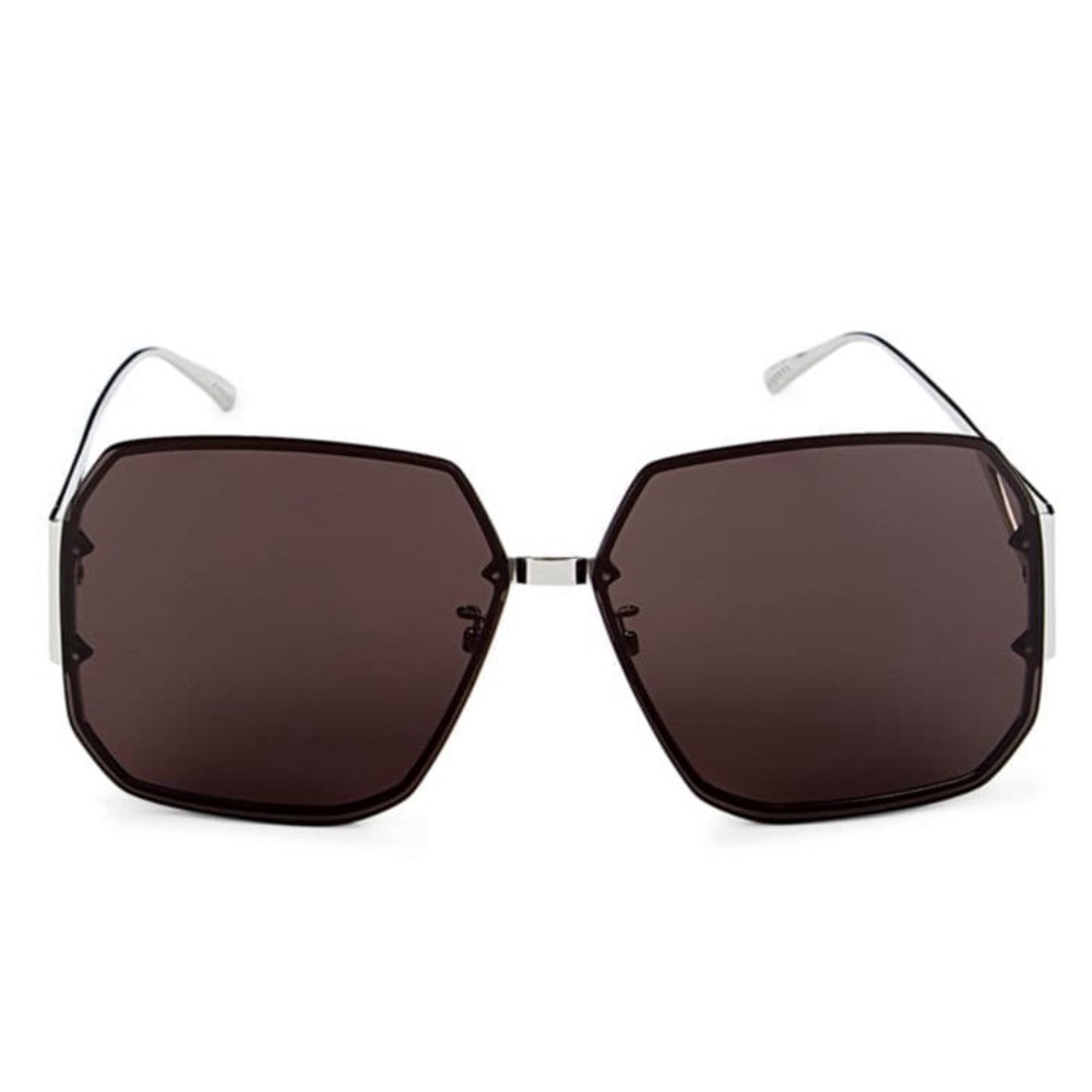 Bottega Veneta 65mm Square Sunglasses